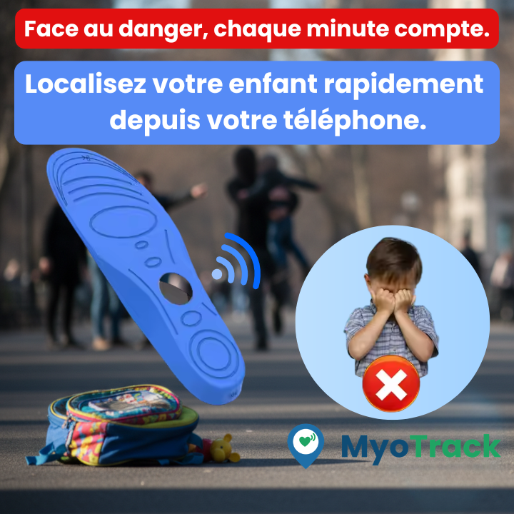 MyoTrack™ Protect — Insole + Tracker Bundle to Locate Your Child